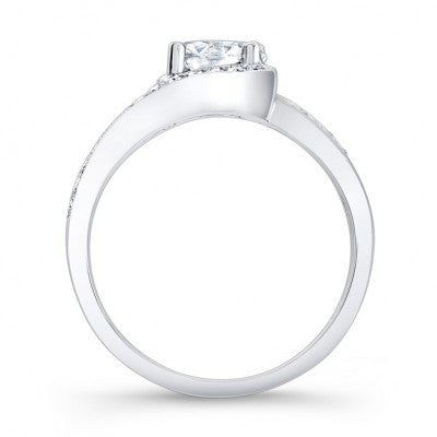 Blue Sapphire Engagement Ring